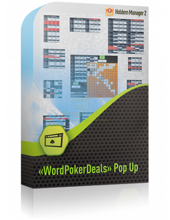 «WordPokerDeals» Поп Ап